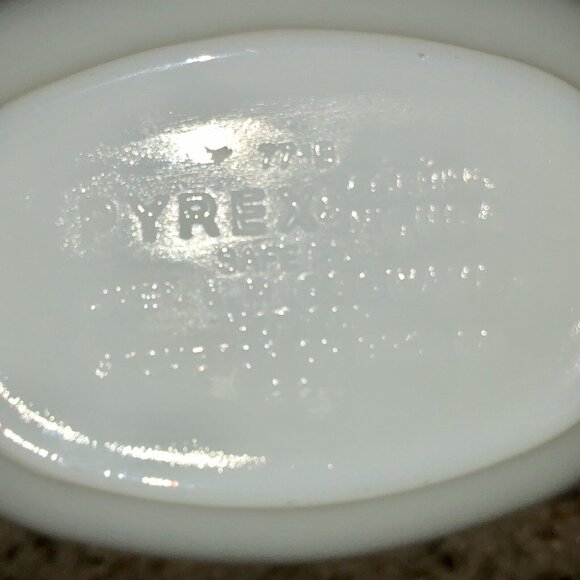 Vintage Pyrex Old Town Blue Gravy Boat Used Thanksgiving 70s - Picture 13 of 16